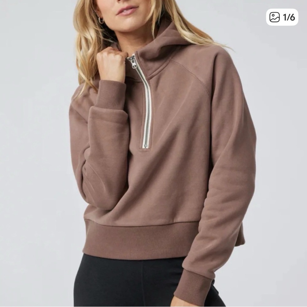 Vuori Restore Half-Zip Hoodie Women’s Large